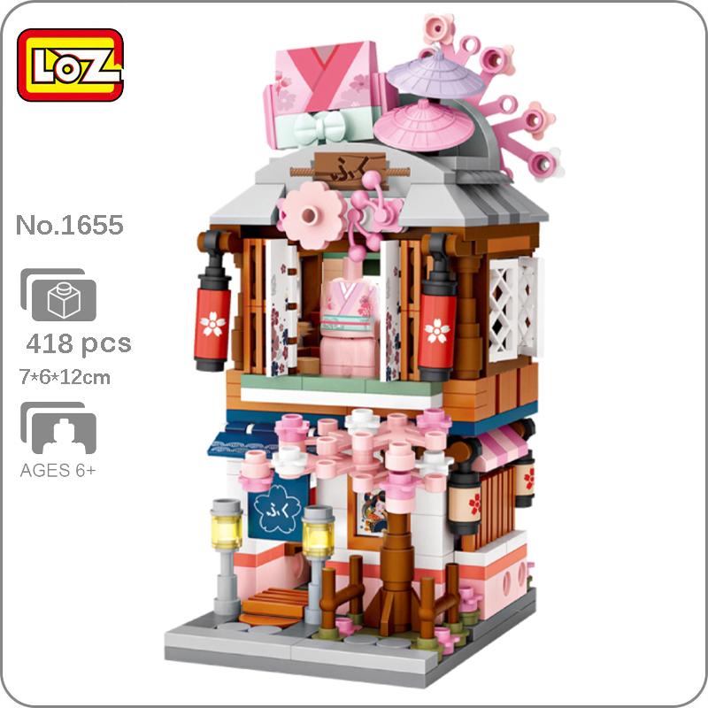Loz Block Kimono Shop