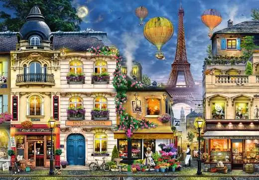 Evening Walk in Paris 18000pc