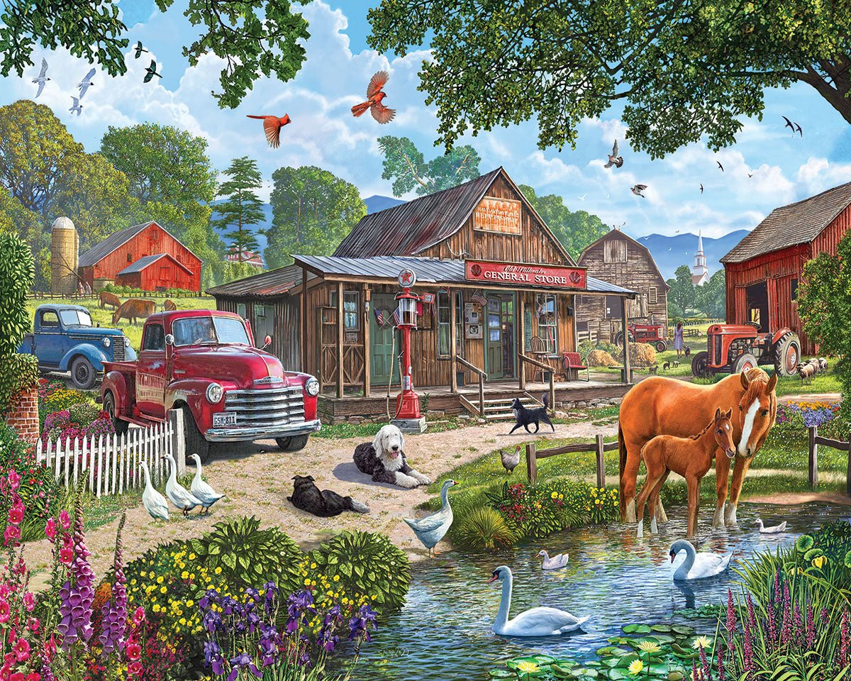Rustic General Store 1000pc