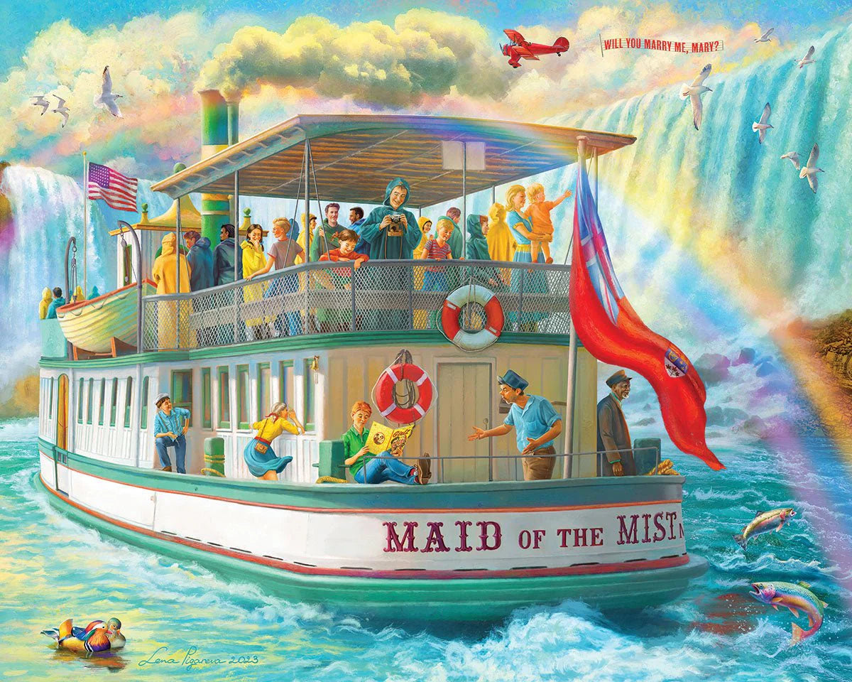 Family Road Trip - Niagara Falls 1000pc
