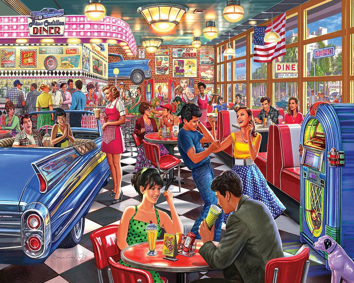 Juke Box Diner 500pc