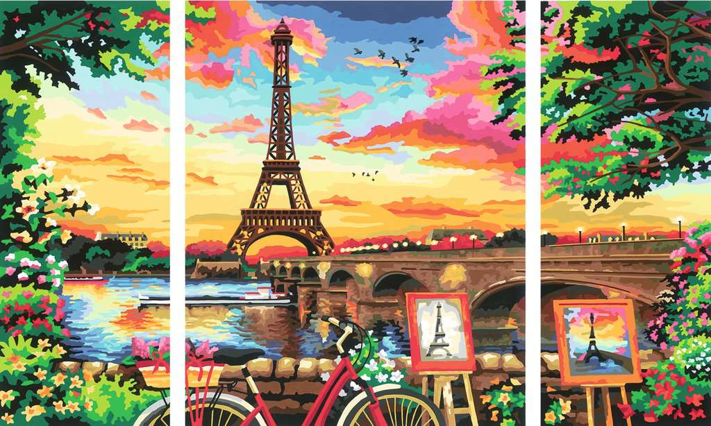 CreArt Paris Reflections 31X20"