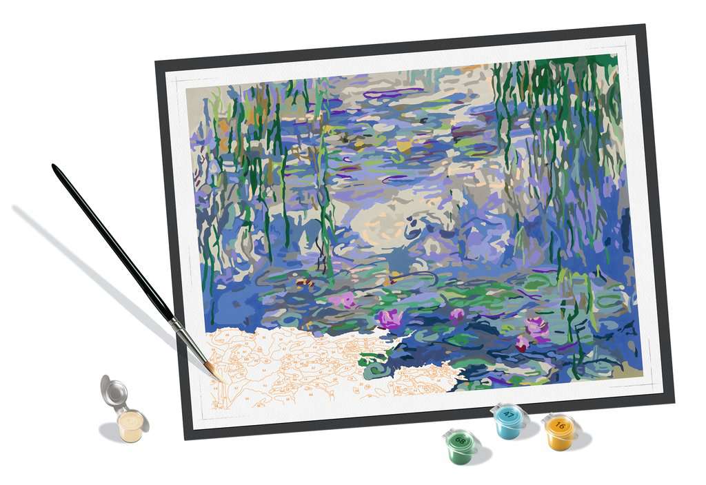 CreArt Monet Waterlilies 16X12"