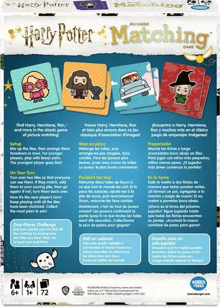 Harry Potter Matching Game
