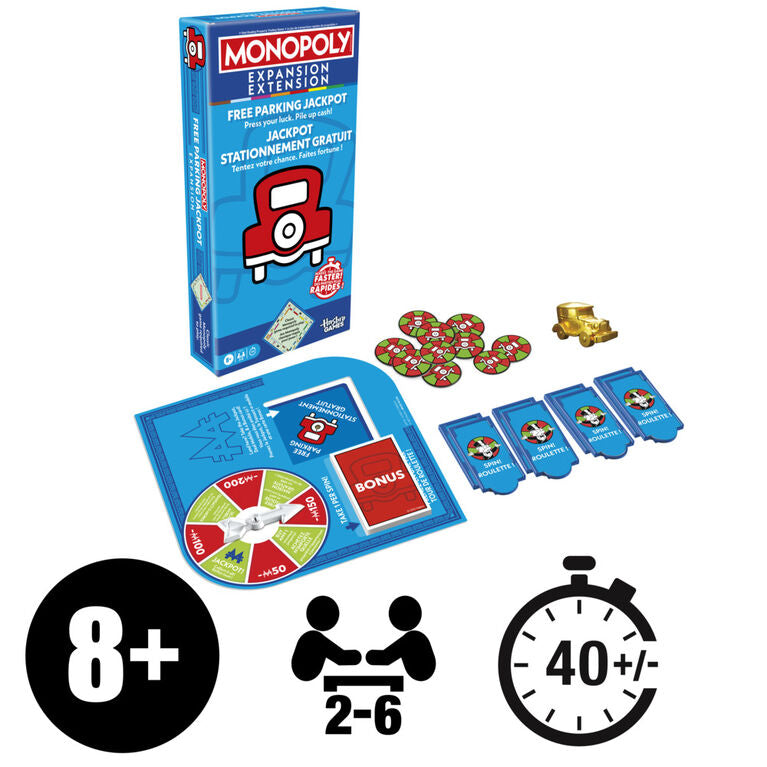 Monopoly Free Parking Jackpot Expansion