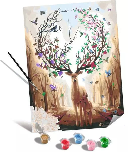 CreArt Canvas Edition - Magnificent Encounter paint by number