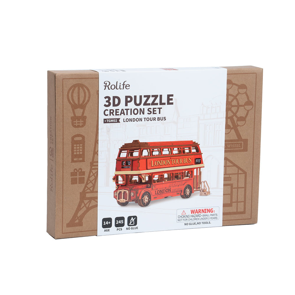 3D Puzzle London Tour Bus