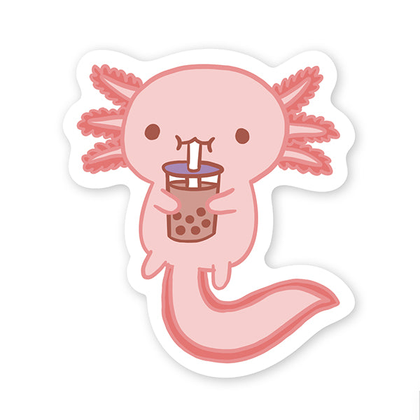 Sticker You: Axolotl Bubble Tea