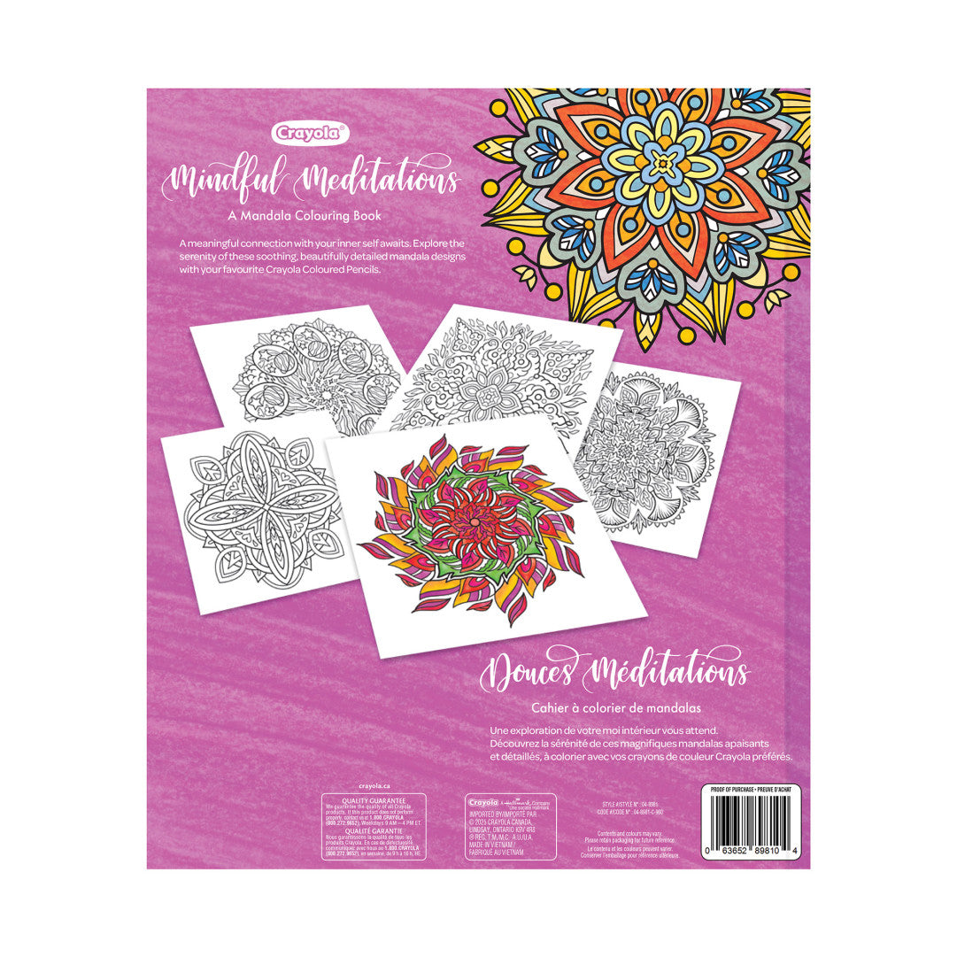 Mindful Meditation - A Mandala Colouring Book