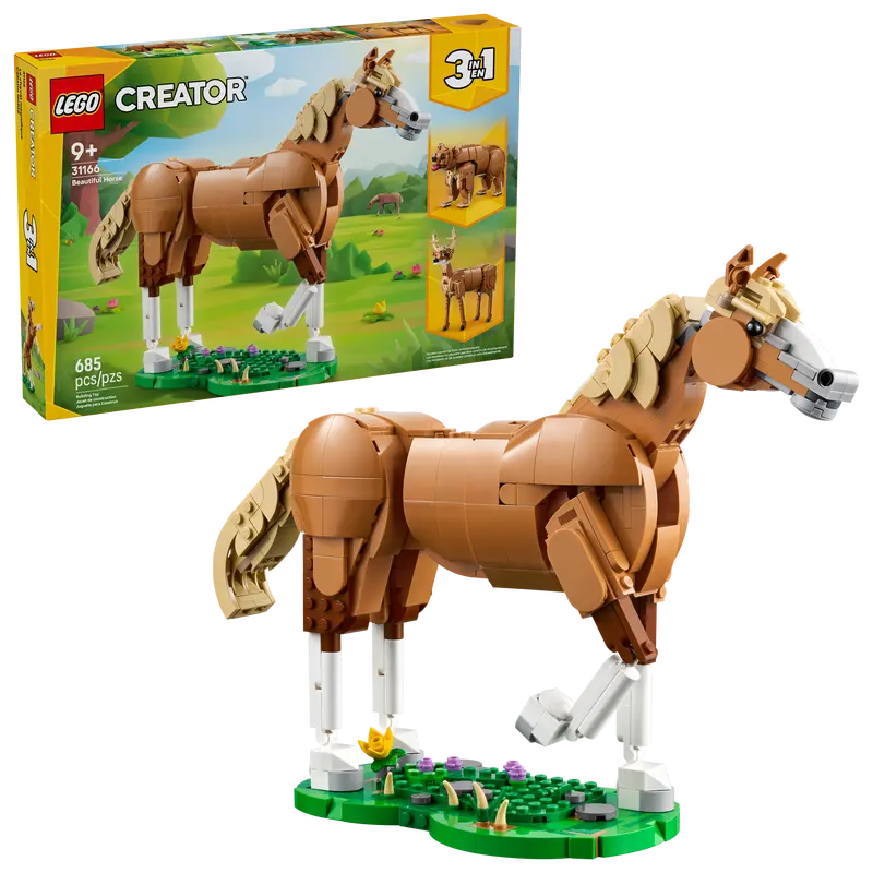 Creator Beautiful Horse 3 in 1