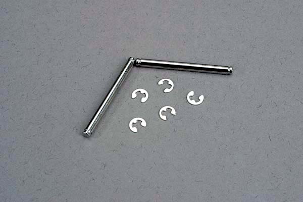 Traxxas Suspenion King Pins with E-Clips (2)