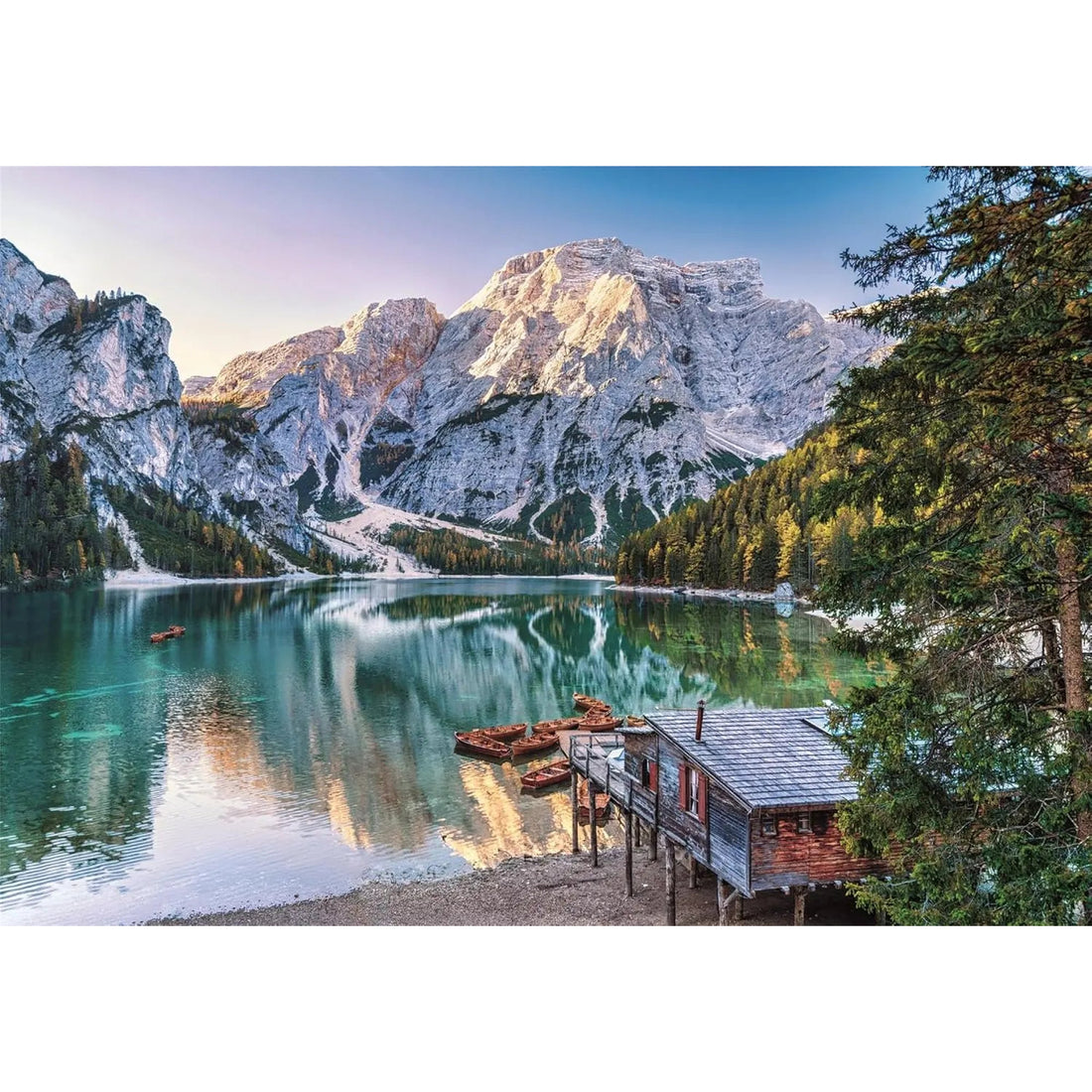 Emerald Lake Braies 1000pc