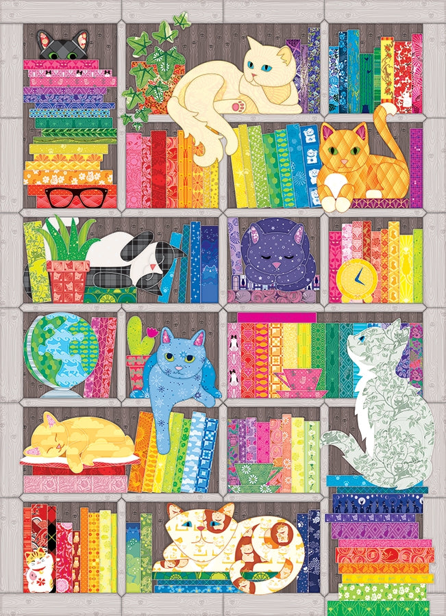 Rainbow Cat Quilt 1000pc