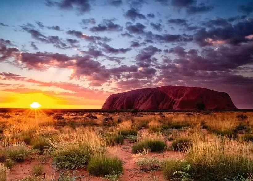 Beautiful Places, Ayers Rock, Australia 1000pc