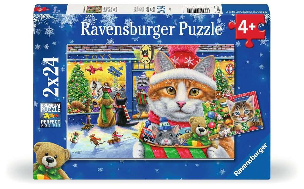Christmas Kitties 2X24pc