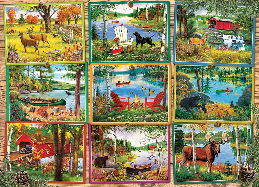 Postcards from Lake Country 1000pc