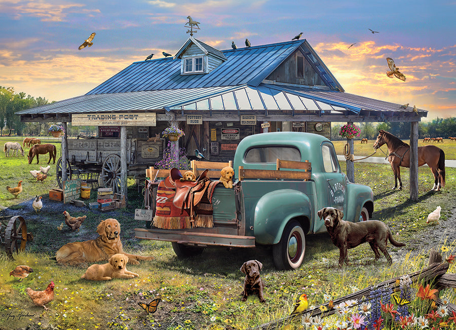 Trading Post 1000pc puzzle