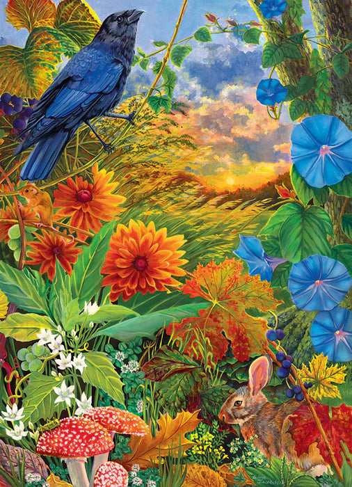 Woodland Gathering 1000pc jigsaw puzzle