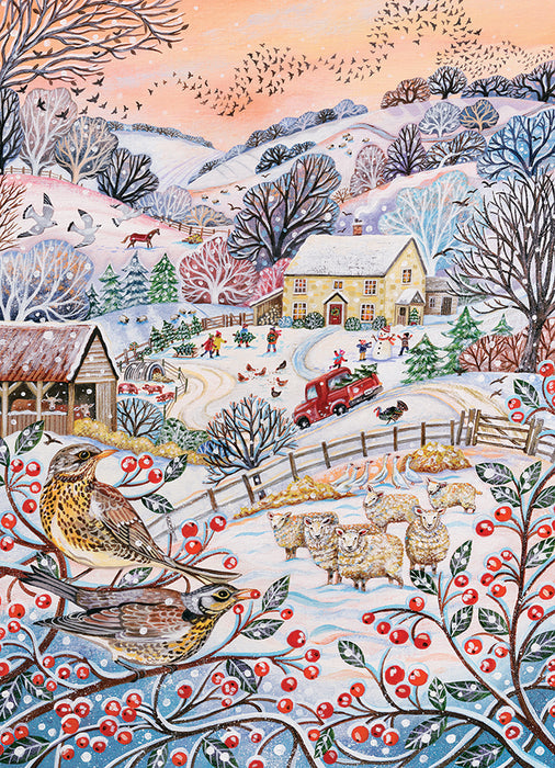 Hilltop Farm 1000pc jigsaw puzzle