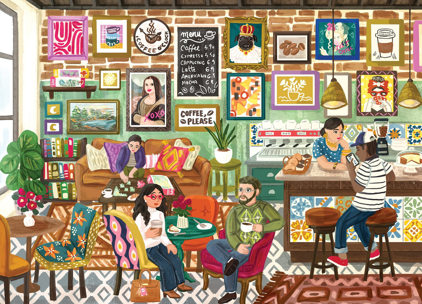 Coffee Please 1000pc jigsaw puzzle