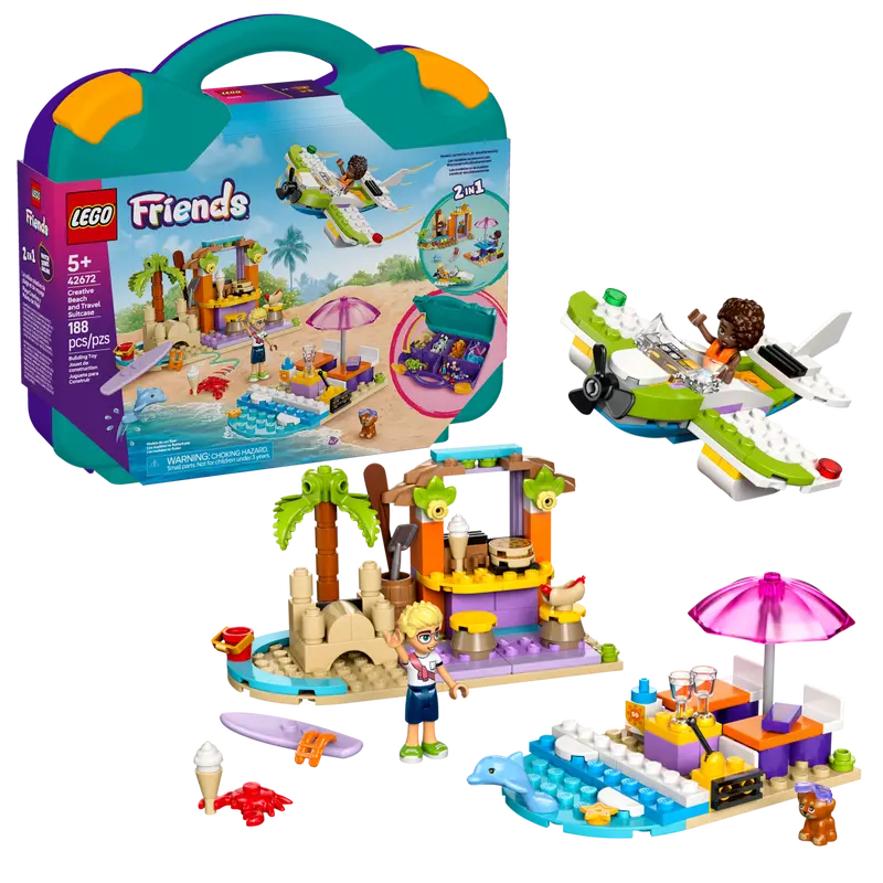 Friends Creative Beach and Travel Suitcase