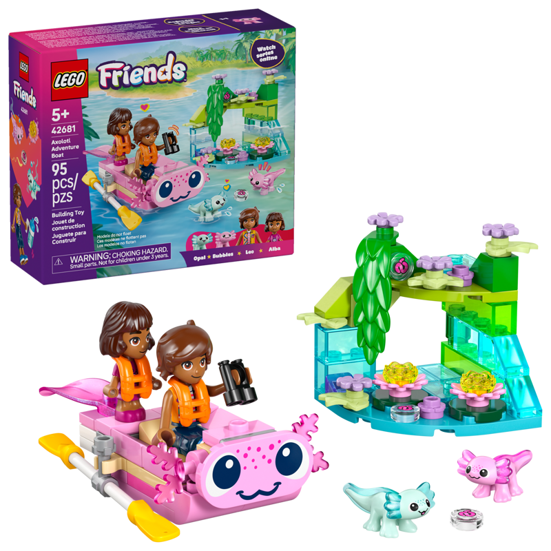 Friends Axolotl Adventure Boat
