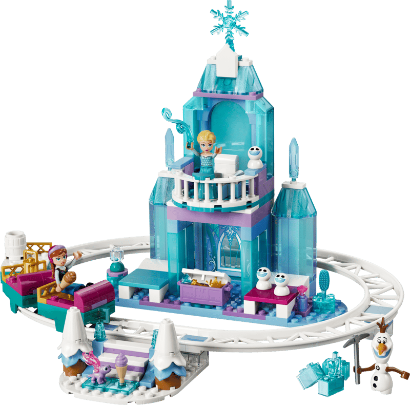 Disney Elsa's Ice Castle & Snow Ride Adventure