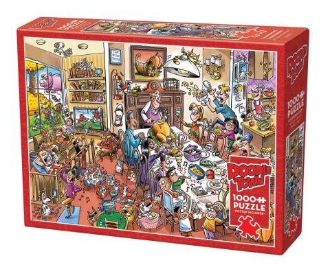 DoodleTown: Thanksgiving Togetherness 1000pc