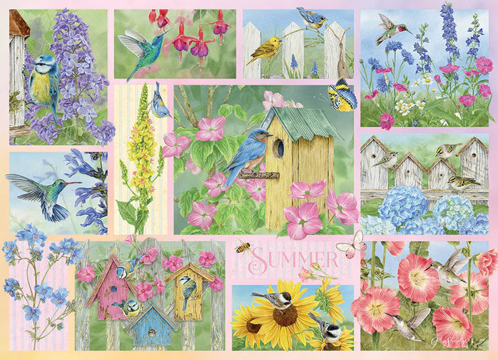 Garden Birds in Summer 500pc