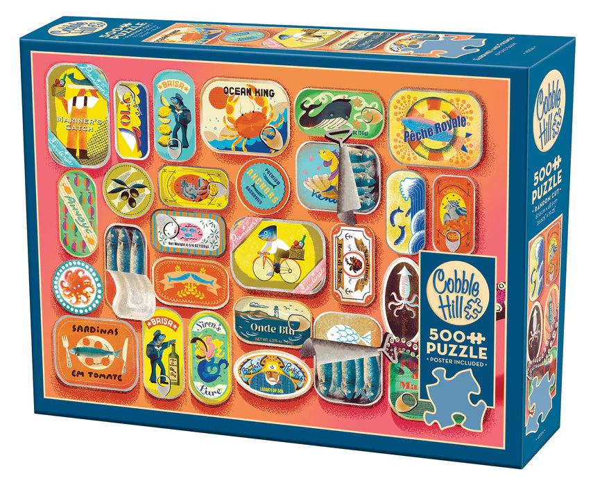Sardines and Friends 500pc jigsaw puzzle
