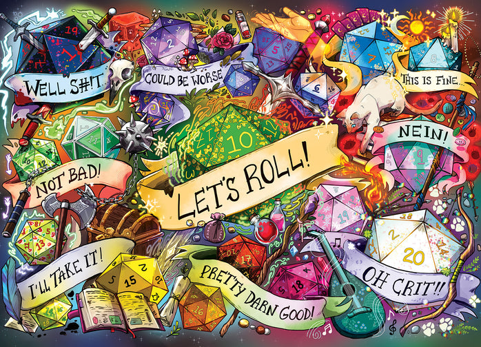 Let's Roll! 500pc jigsaw puzzle