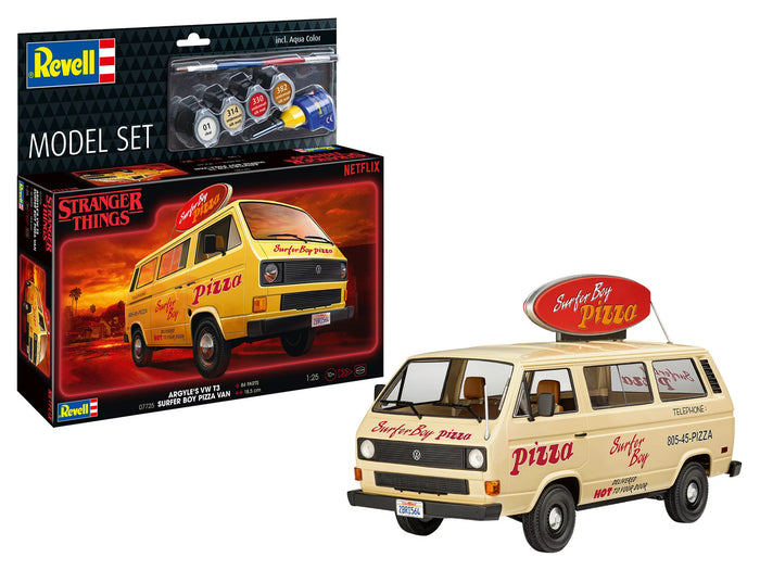 Stranger Things: Argyle's VW T3 Surfer Boy Pizza Van 1/25