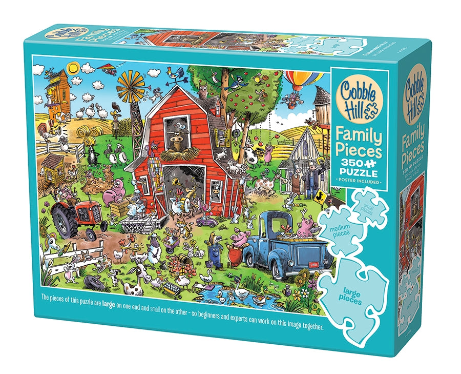 Farmyard Folly Family 350pc
