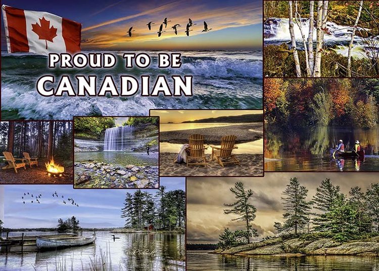 Proud to be Canadian 1000pc