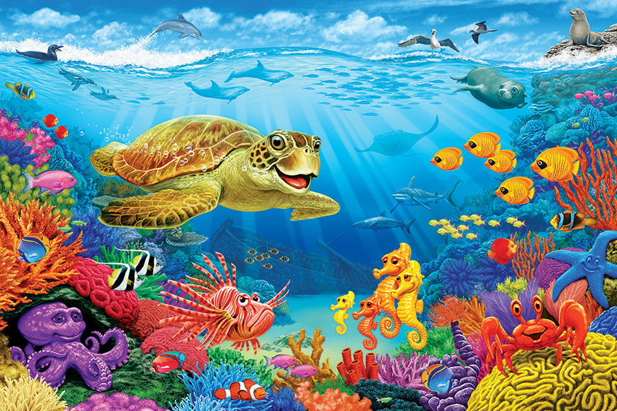 Ocean Reef 35pc Floor Puzzle