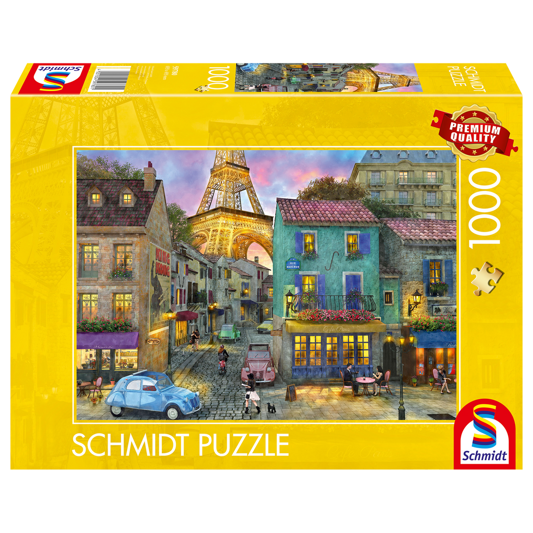 Streets of Paris 1000pc