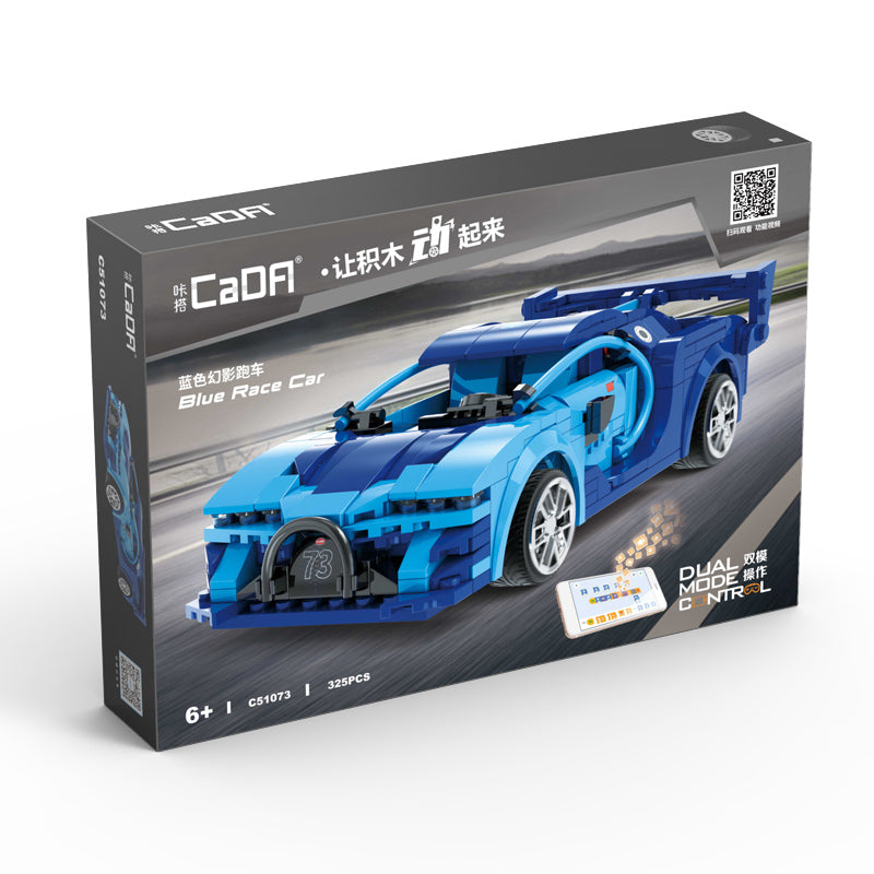 Radio Control Blue Racing Car