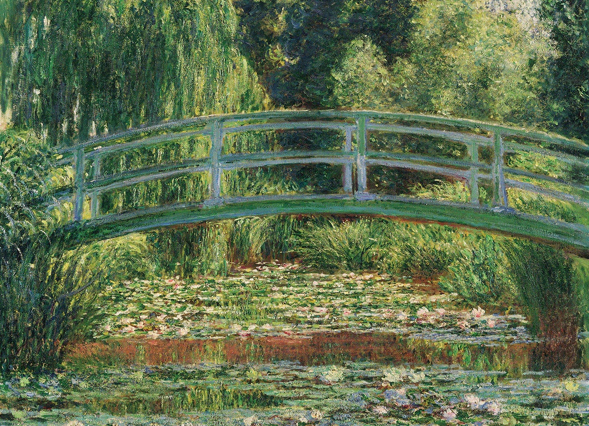 Japanese Footbridge - Monet 1000pc