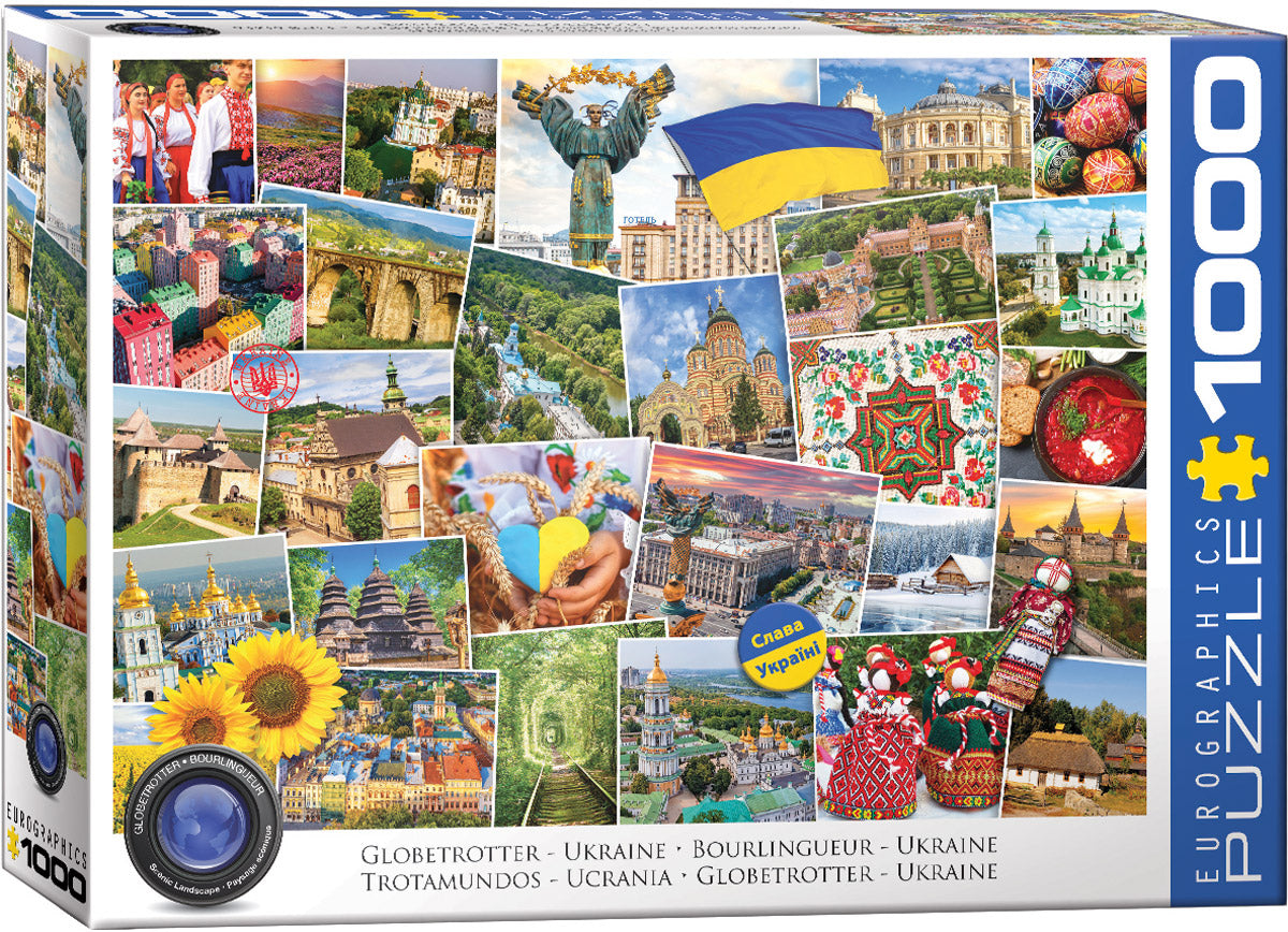 Ukraine - Globetrotter 1000pc