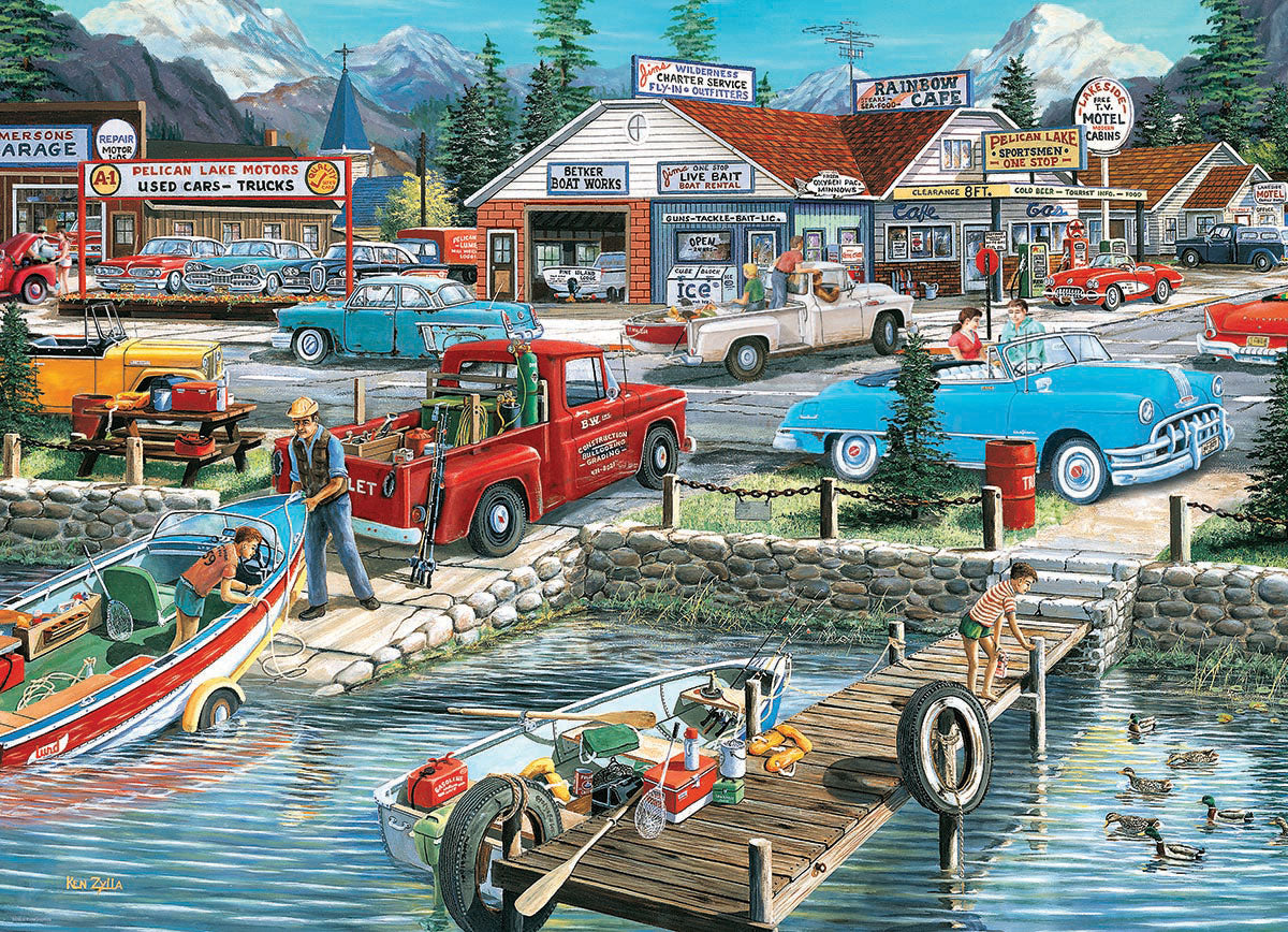 Let's Go Fishing 1000pc