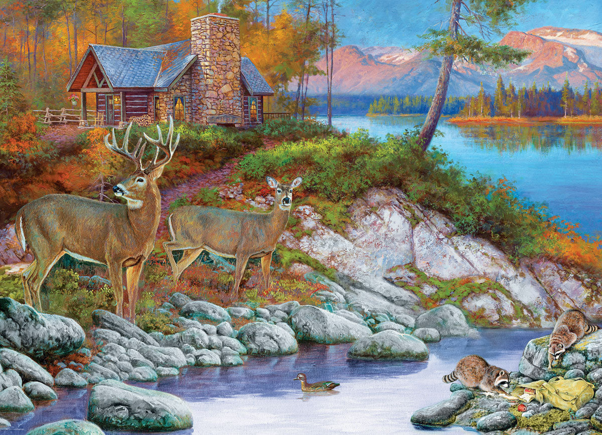 Cabin Visitors 1000pc