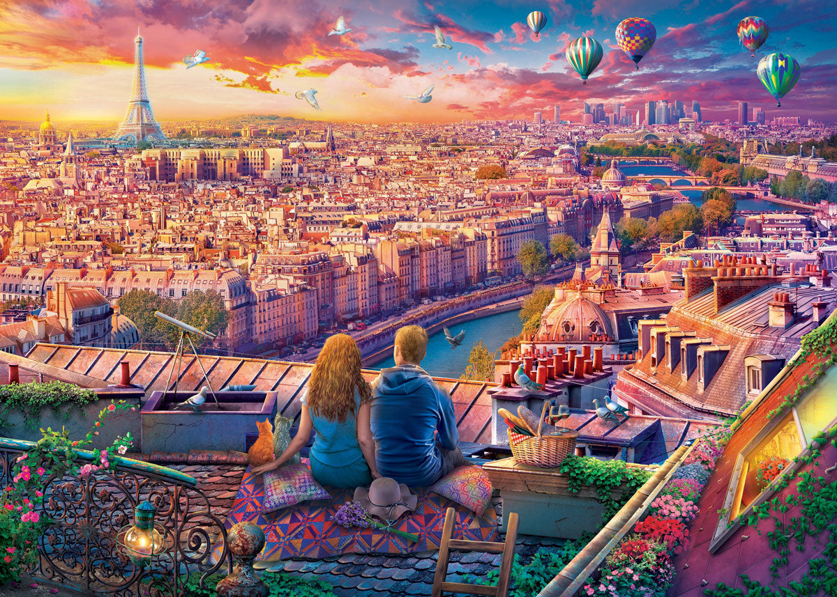 Paris Rooftop 1000pc