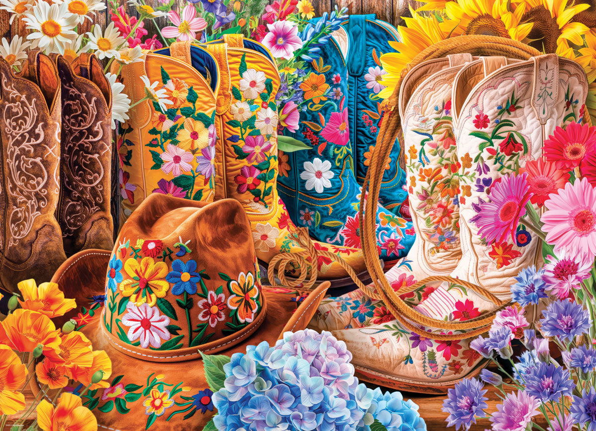 Cowgirl Boots 1000pc