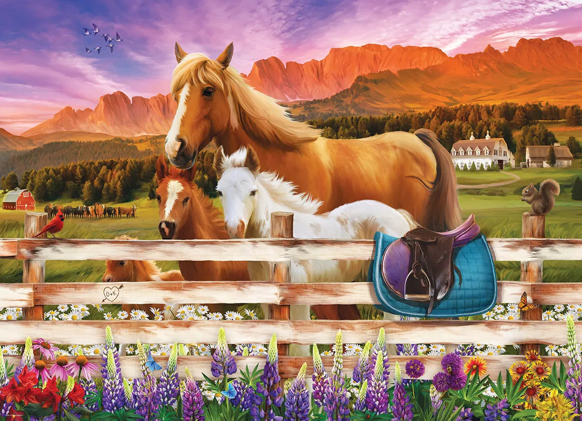 Horse and Foal 1000pc