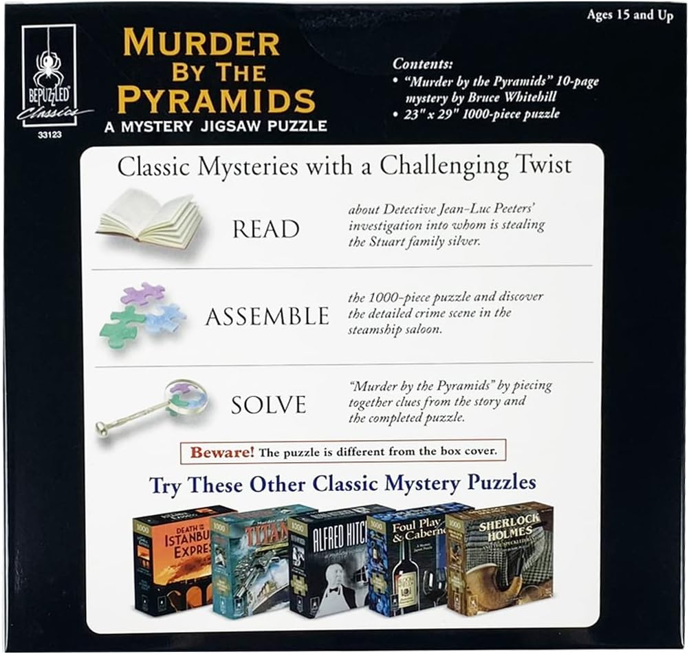 Murder by the Pyramids 1000pc