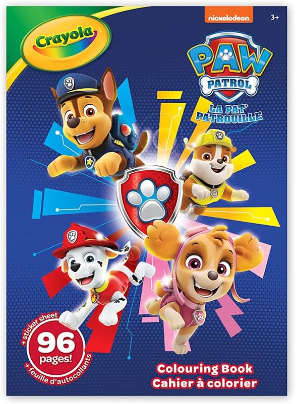 Paw Patrol Colouring Book
