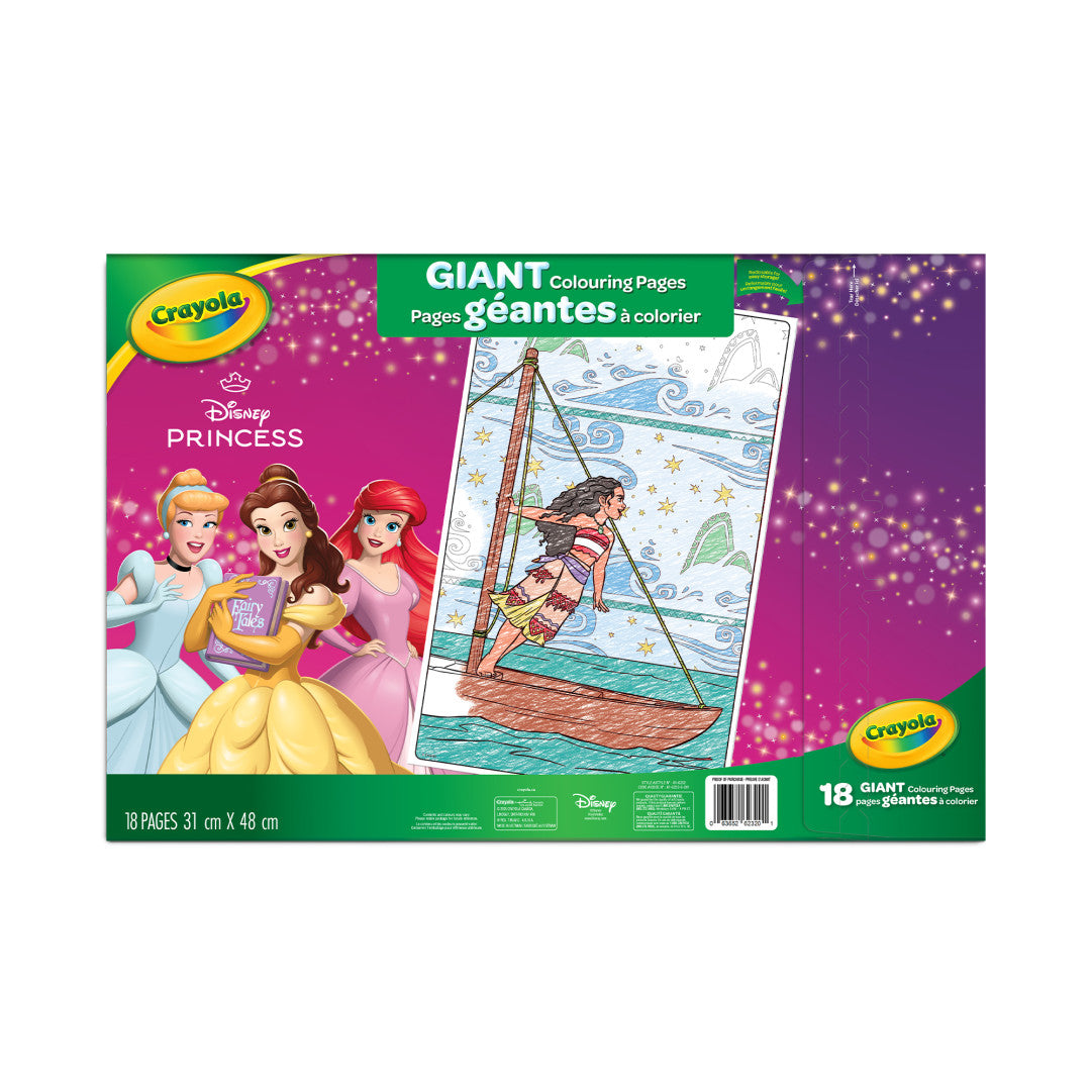 Giant Colouring Pages Disney Princess (18)
