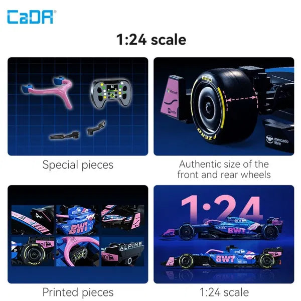 BWT Alpine Formula One Team A525 1/24 300pc