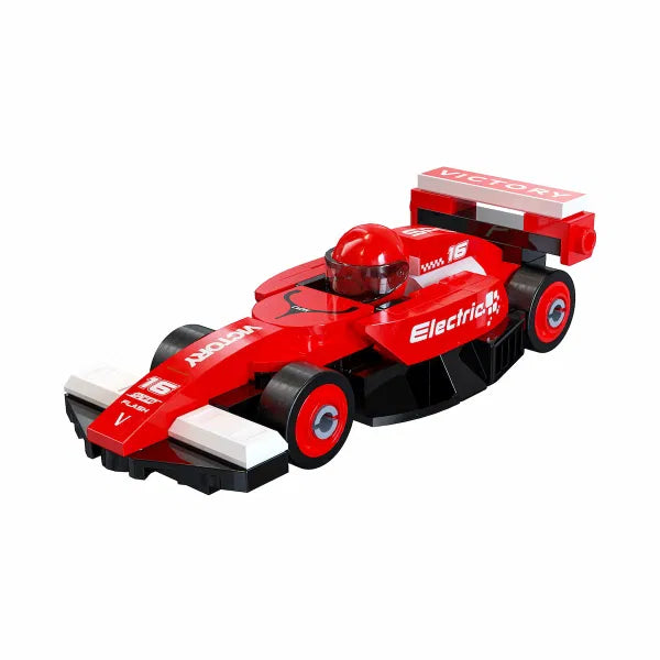 Circuit Racing Car Red 70pc