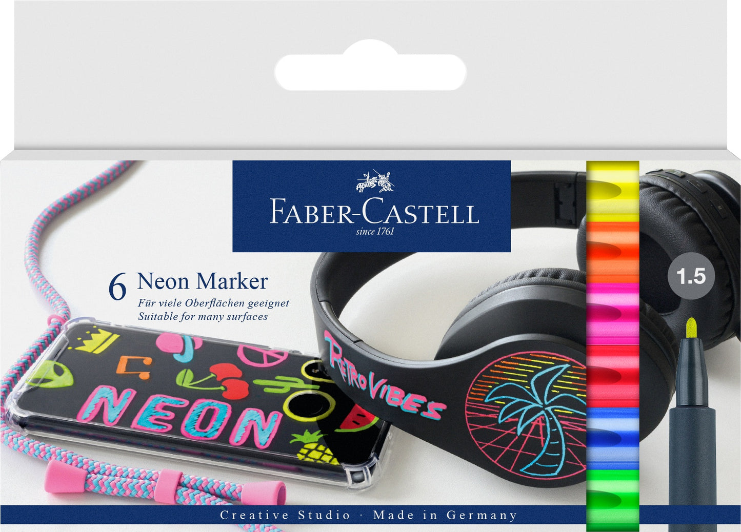 6 Neon Marker